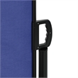 vidaXL Retractable Side Awning with PU Coating in Blue