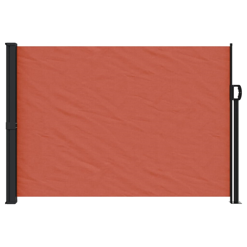 vidaXL Retractable Side Awning in Terracotta