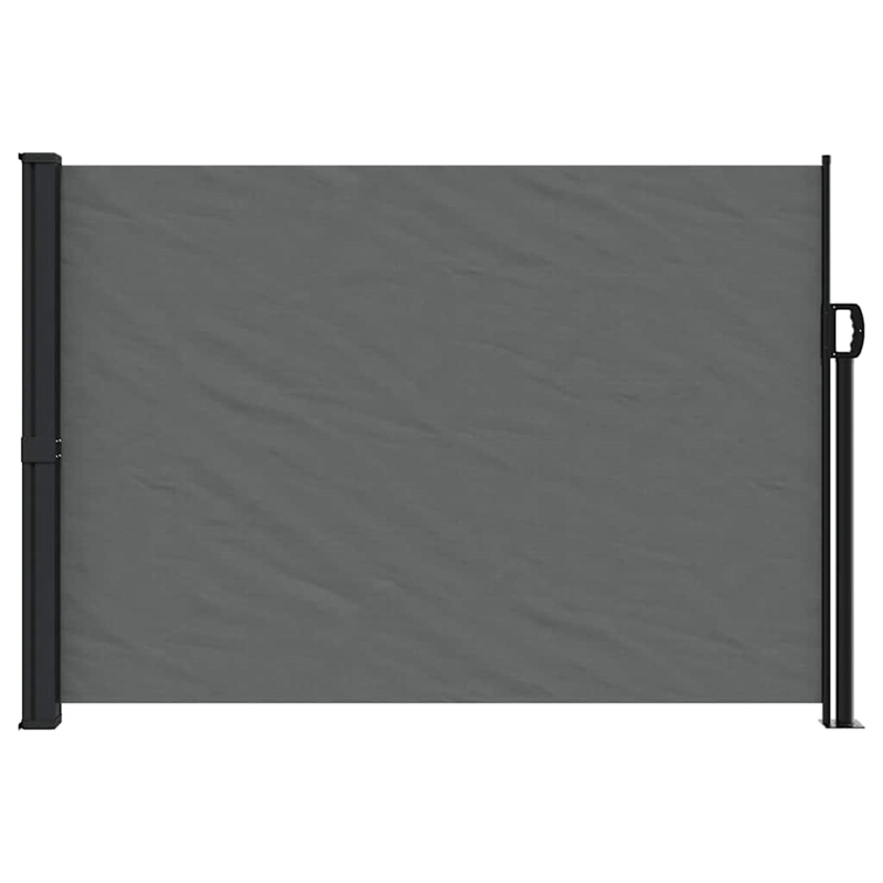 vidaXL Retractable Side Awning in Anthracite