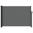 vidaXL Retractable Side Awning in Anthracite