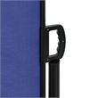 vidaXL Retractable Side Awning with PU Coating in Blue