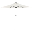 vidaXL Large Garden Parasol in White