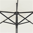 vidaXL Large Garden Parasol in White