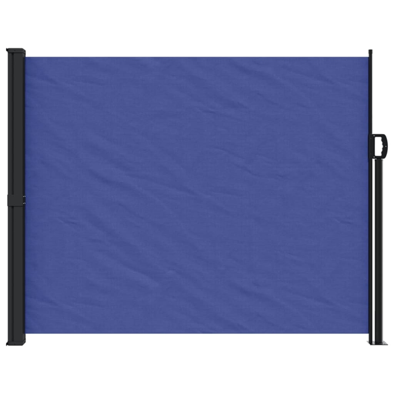vidaXL Retractable Side Awning in Blue
