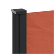 vidaXL Retractable Side Awning with PU Coating in Terracotta
