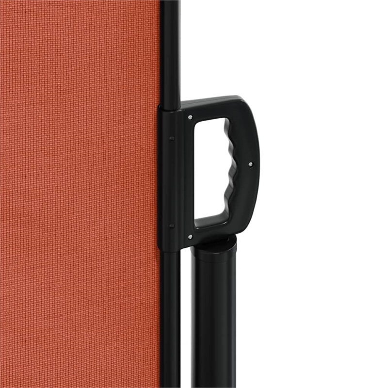 vidaXL Retractable Side Awning with PU Coating in Terracotta