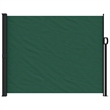vidaXL Retractable Side Awning in Dark Green