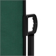 vidaXL Retractable Side Awning in Dark Green