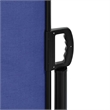 vidaXL Retractable Side Awning with PU Coating in BLue