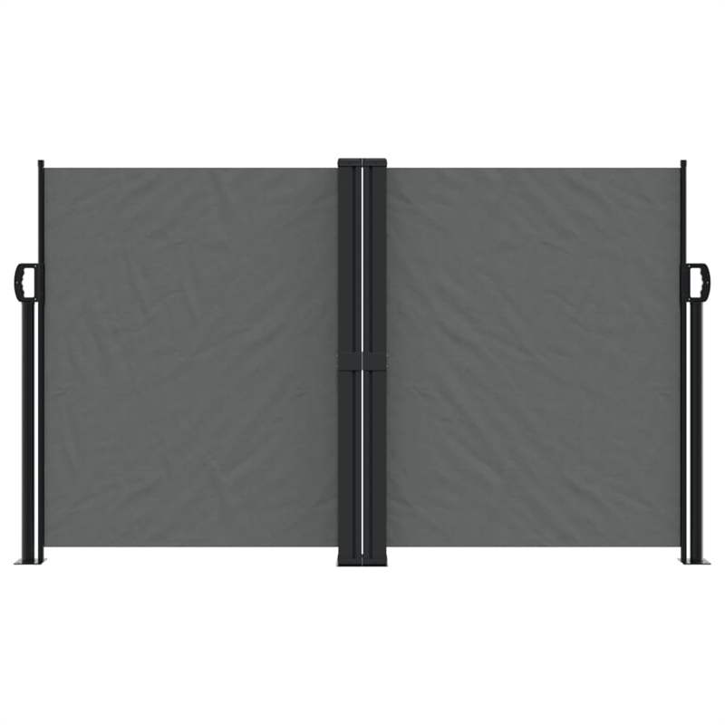 vidaXL Retractable Side Awning in Anthracite