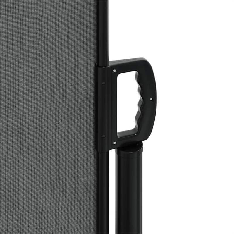 vidaXL Retractable Side Awning in Anthracite