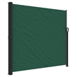 vidaXL Retractable Side Awning in Dark Green