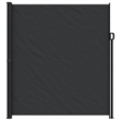 vidaXL Retractable Side Awning in Black