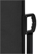 vidaXL Retractable Side Awning in Black