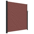 vidaXL Retractable Side Awning in Brown