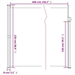 vidaXL Retractable Side Awning in Anthracite