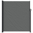vidaXL Retractable Side Awning in Anthracite