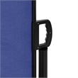 vidaXL Retractable Side Awning with PU Coating in Blue