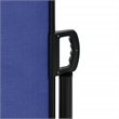 vidaXL Retractable Side Awning with PU Coating in Blue