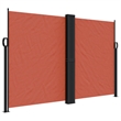 vidaXL Retractable Side Awning in Terracotta