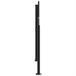vidaXL Retractable Side Awning with PU Coating in Anthracite