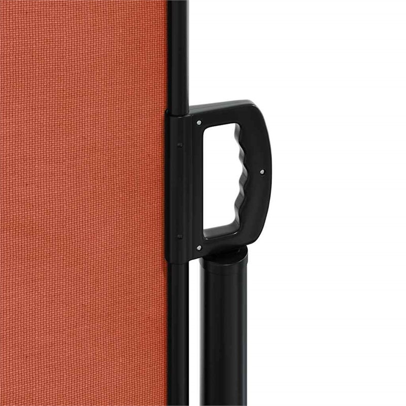 vidaXL Retractable Side Awning with PU Coating in Terracotta