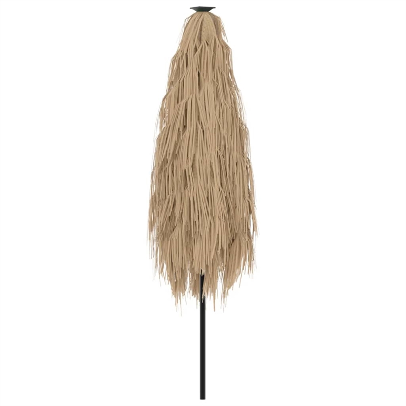 vidaXL Large UV-Resistant Garden Parasol in Brown