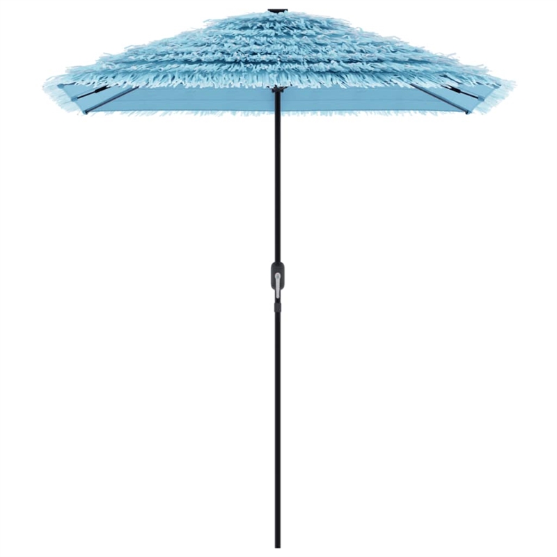 vidaXL Garden Parasol with Powder-Coated Steel in Blue