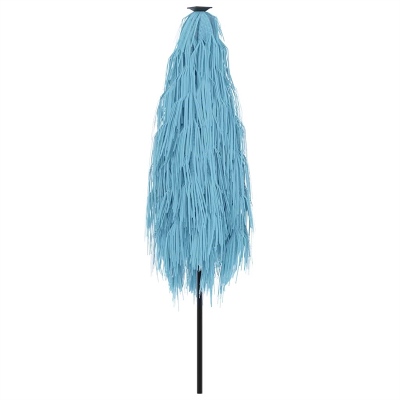 vidaXL Garden Parasol with Powder-Coated Steel in Blue