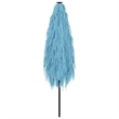vidaXL Garden Parasol with Powder-Coated Steel in Blue