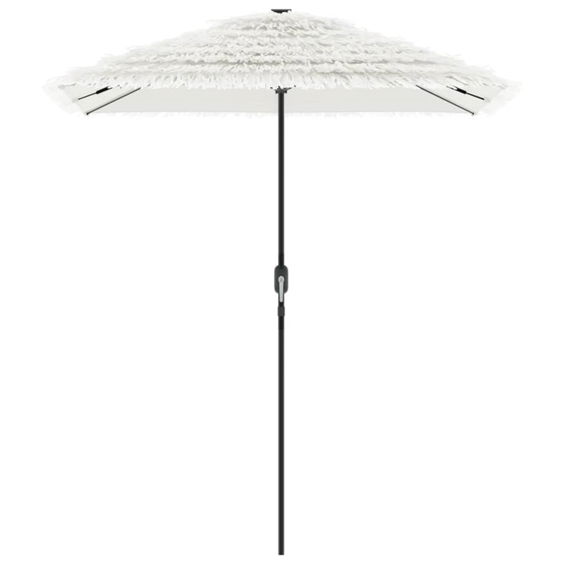 vidaXL Large Tiltable Garden Parasol in White