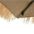 vidaXL Garden Parasol with Powder-Coated Steel in Brown