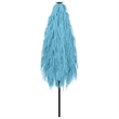 vidaXL Large Garden Parasol with Powder-Coated Steel in Blue