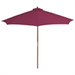 vidaXL Garden Parasol in Bordeaux Red