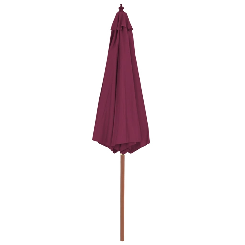 vidaXL Garden Parasol in Bordeaux Red
