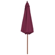 vidaXL Garden Parasol in Bordeaux Red