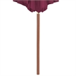 vidaXL Garden Parasol in Bordeaux Red