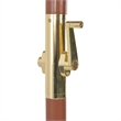 vidaXL Garden Bamboo Parasol in Terracotta