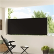 vidaXL Side Awning in Black