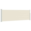 vidaXL Side Awning with PU Coating in Cream