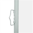 vidaXL Side Awning with PU Coating in Cream