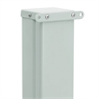 vidaXL Side Awning with PU Coating in Cream