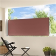 vidaXL Side Awning in Brown