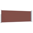 vidaXL Side Awning in Brown