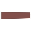 vidaXL Side Awning in Brown