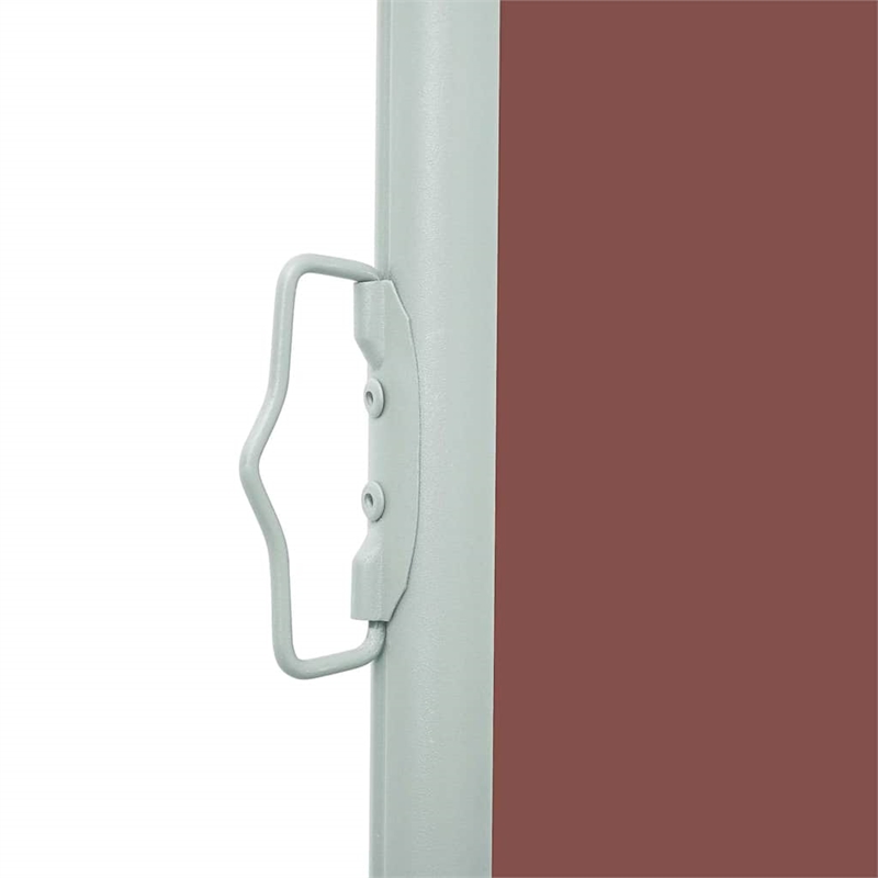 vidaXL Side Awning in Brown