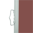 vidaXL Side Awning in Brown