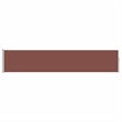 vidaXL Side Awning in Brown