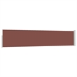 vidaXL Side Awning in Brown