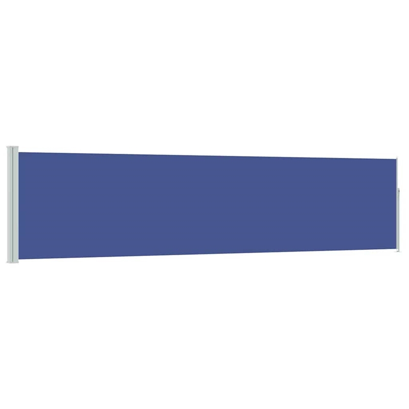 vidaXL Side Awning in Blue